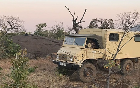 20 000 km Afrikou v MB Unimog z roku 1961